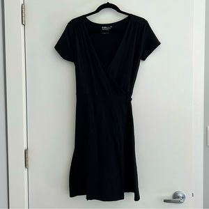 Pact Apparel Organic Cotton Wrap Dress